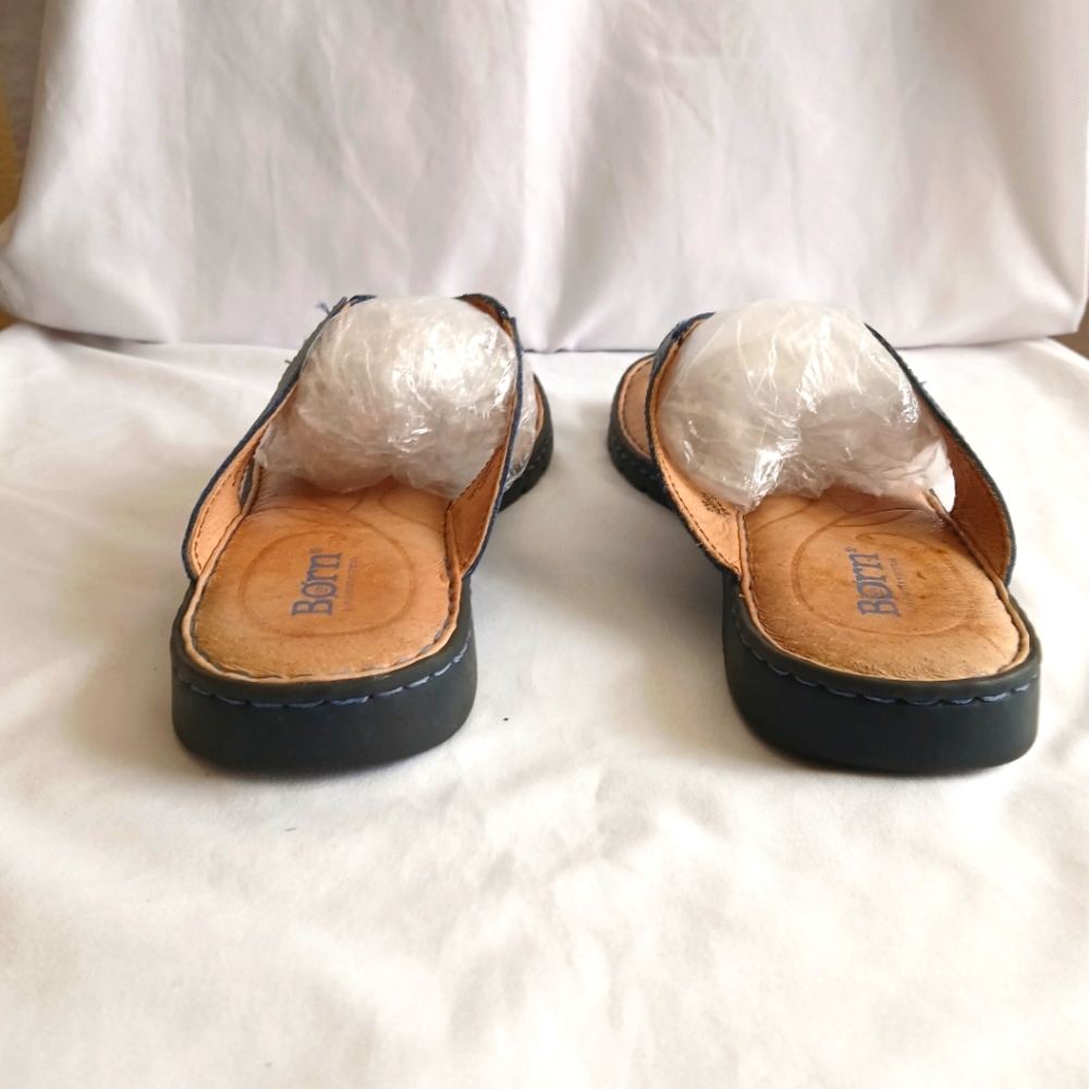 Born Handcrafted Women's Comfort Thong Flat Sandals Size 8M - Picture 4 of 6